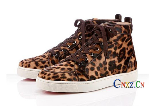 ���A����Christian Louboutin ���yЬ�� - Leopard Ponyhair Rantus Orlato