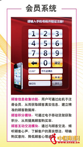 圣恩熙女鞋電子移動貨架-會員系統