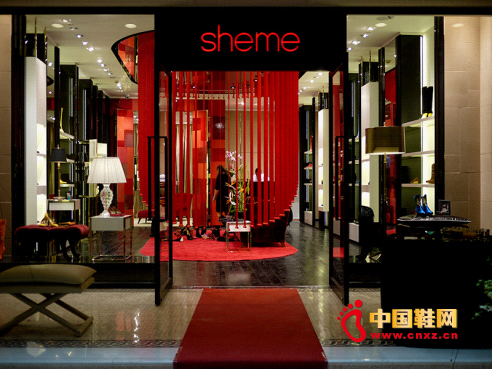 奢侈女鞋品牌sheme上海第一家形象開業