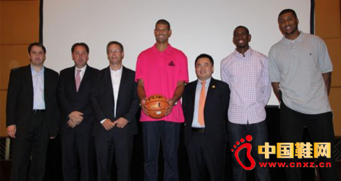 匹克熱火舉行全面戰略合作發布會