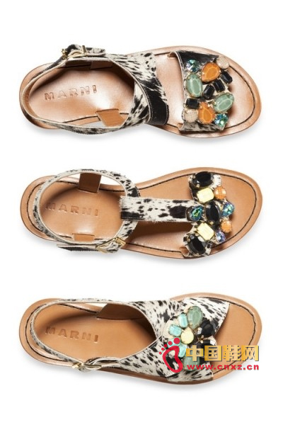 Marni 2013�ȼ�ϵ�У��W��ˮ��Ь