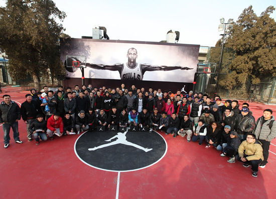 耐克JORDAN品牌啟動中國社區球場翻新計劃